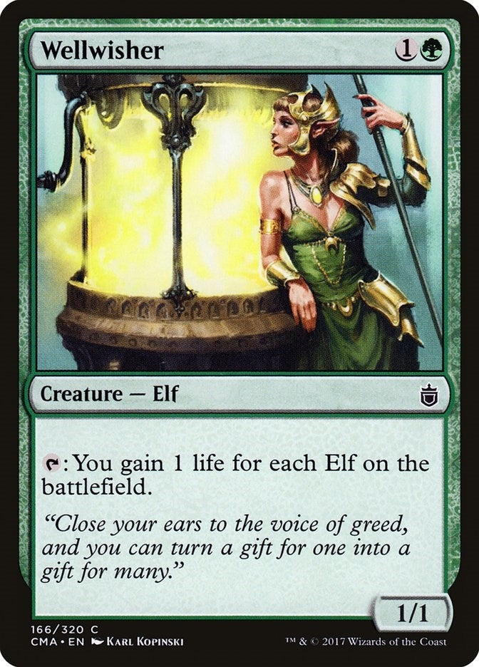 Wellwisher (166) [CMA] - MTG Single