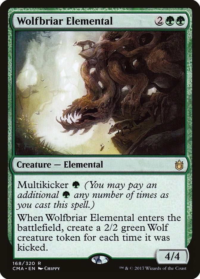 Wolfbriar Elemental (168) [CMA] - MTG Single