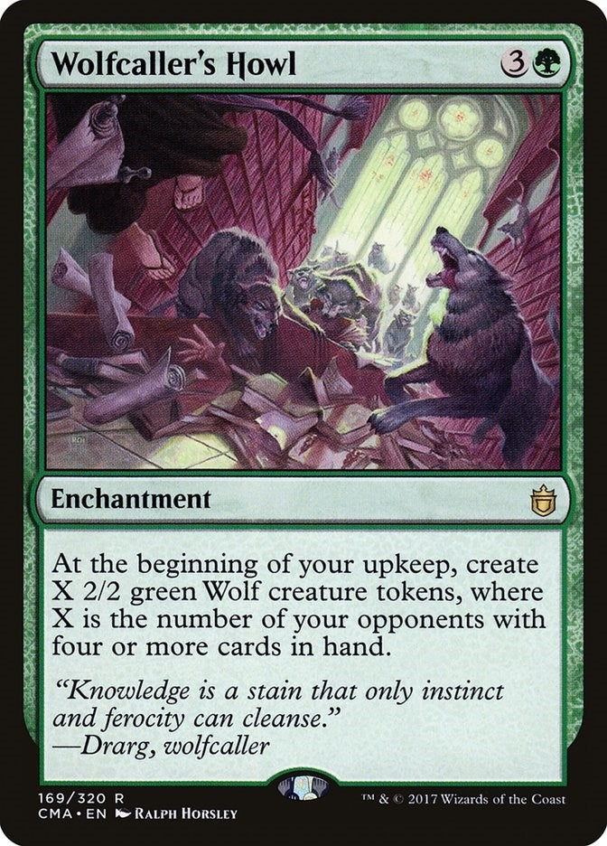 Wolfcaller’s Howl (169) [CMA] - MTG Single