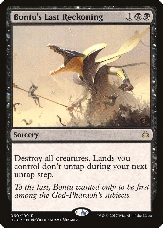 Bontu’s Last Reckoning (60) [HOU] - MTG Single