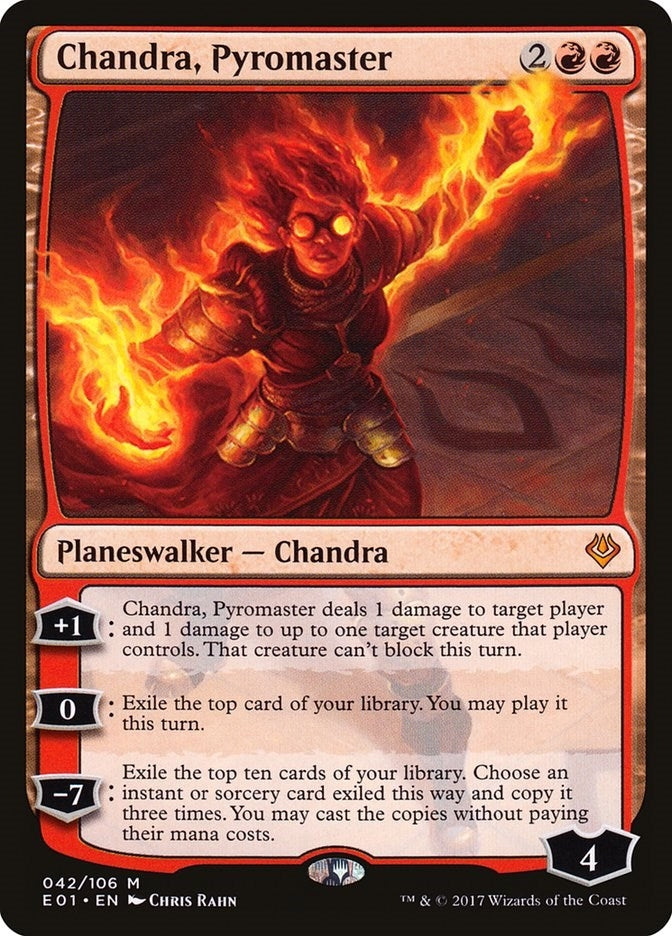Chandra Pyromaster (42) [AC2] - MTG Single