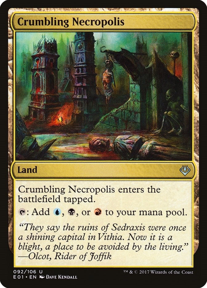 Crumbling Necropolis (92) [AC2] - MTG Single