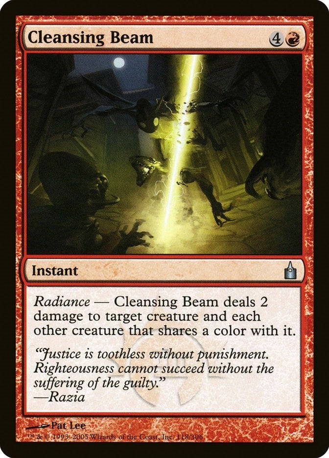 Cleansing Beam (118) [RAV] - MTG Single
