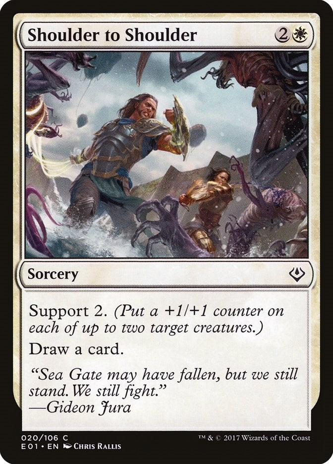 Shoulder to Shoulder (20) [AC2] - MTG Single