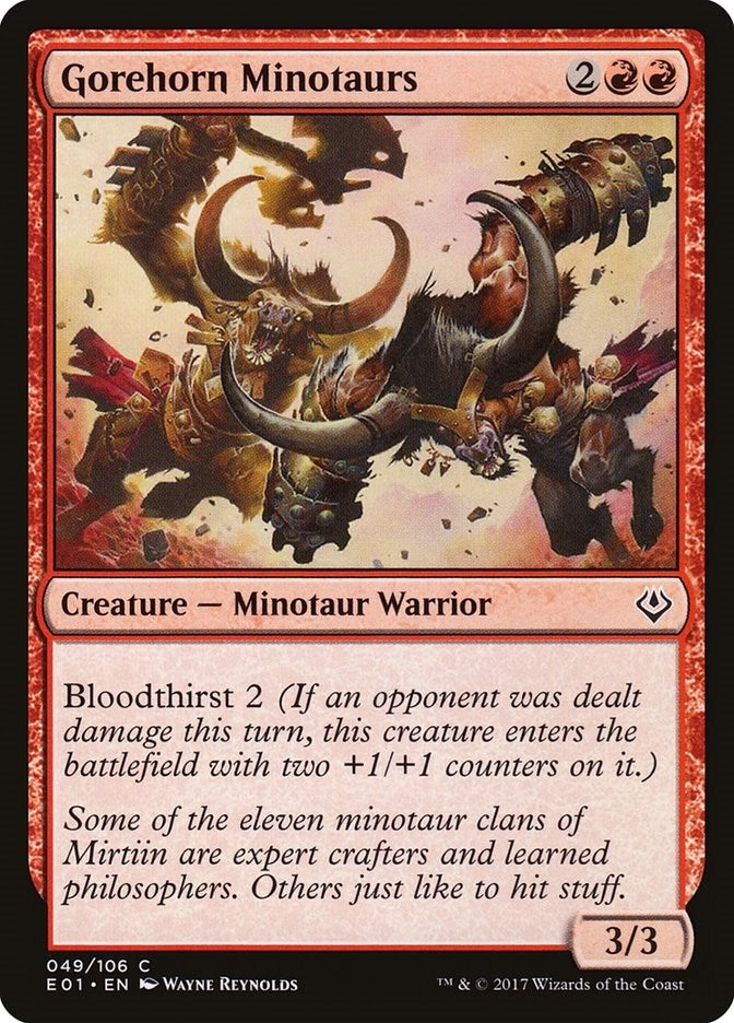 Gorehorn Minotaurs (49) [AC2] - MTG Single