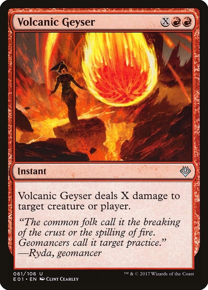 Volcanic Geyser (61) [AC2] - MTG Single