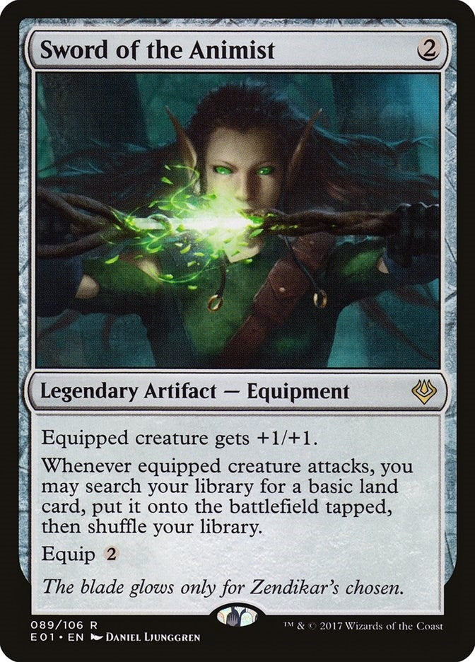 Sword of the Animist (89) [AC2] - MTG Single