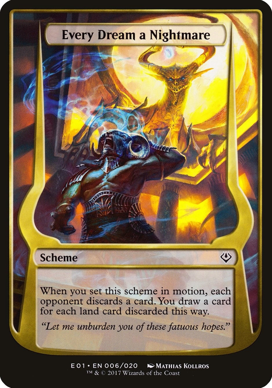 Every Dream a Nightmare (Archenemy: Nicol Bolas) (6) [OVER] - MTG Single