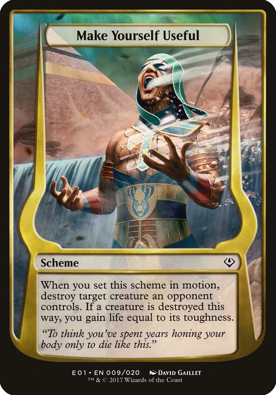 Make Yourself Useful (Archenemy: Nicol Bolas) (9) [OVER] - MTG Single