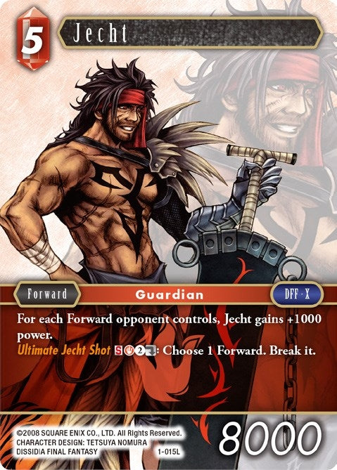 Jecht (1) [OP1] - Final Fantasy TCG Single