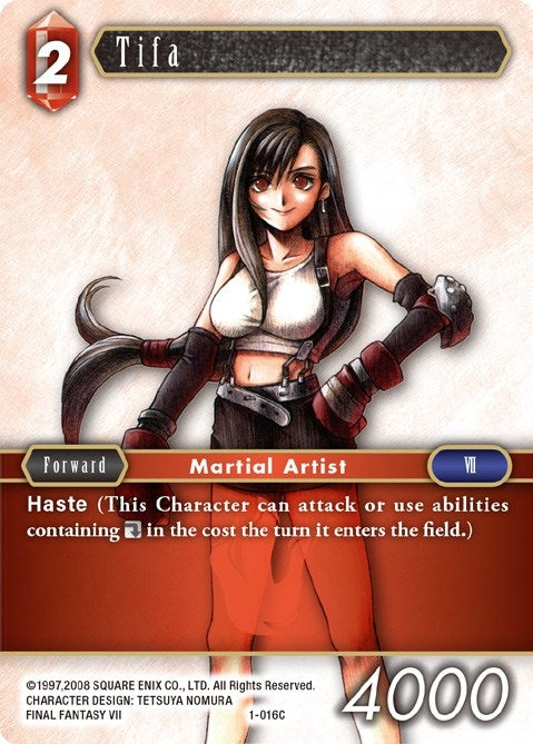 Tifa (1) [OP1] - Final Fantasy TCG Single
