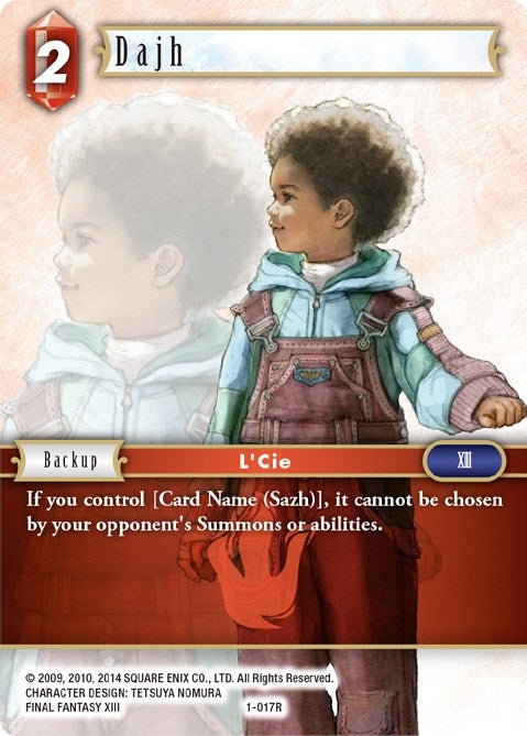 Dajh (1) [OP1] - Final Fantasy TCG Single