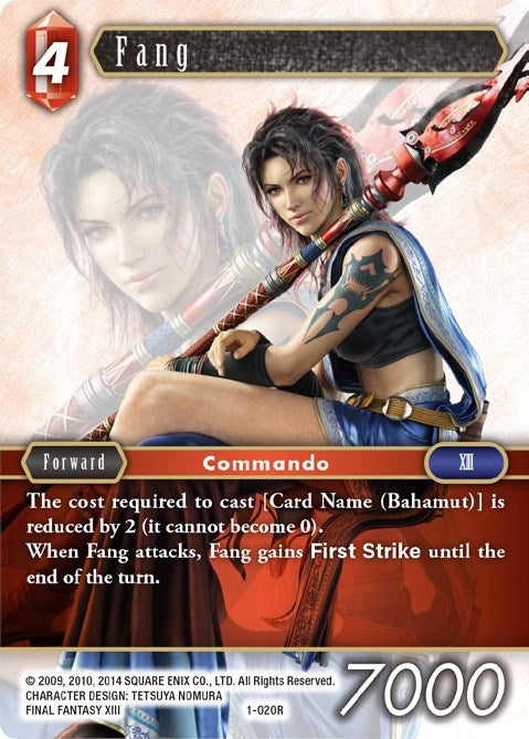 Fang (1) [OP1] - Final Fantasy TCG Single