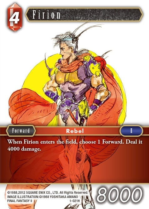 Firion (Hero) (1) [OP1] - Final Fantasy TCG Single