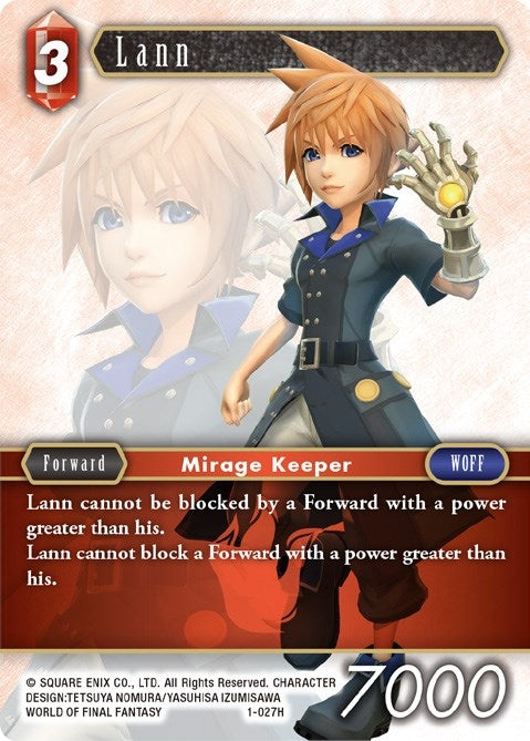 Lann (1) [OP1] - Final Fantasy TCG Single