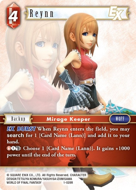 Reynn EX (1) [OP1] - Final Fantasy TCG Single