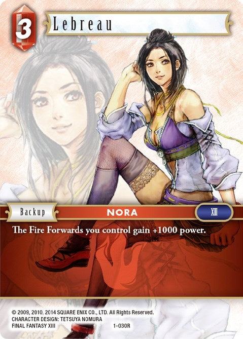 Lebreau (1) [OP1] - Final Fantasy TCG Single