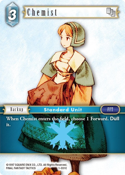 Chemist (Female Unit) (1) [OP1] - Final Fantasy TCG Single