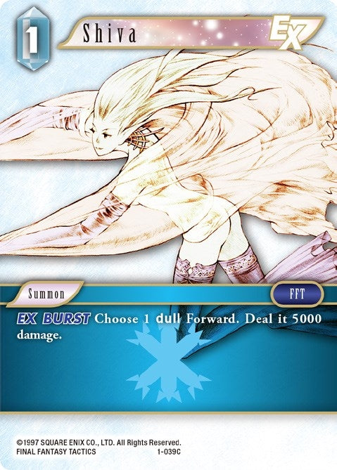 Shiva EX (Common) (1) [OP1] - Final Fantasy TCG Single