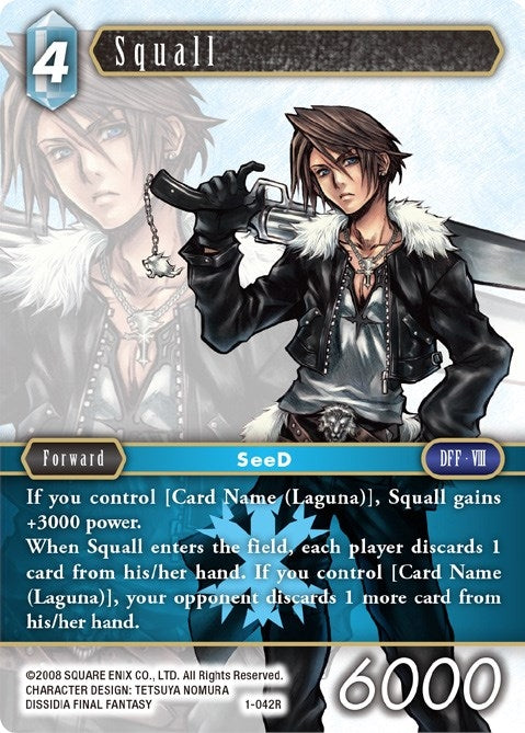 Squall (Rare) (1) [OP1] - Final Fantasy TCG Single