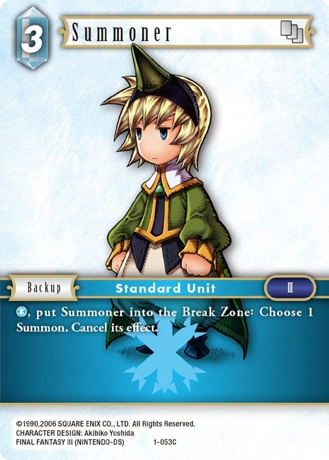 Summoner (Ingus) (1) [OP1] - Final Fantasy TCG Single