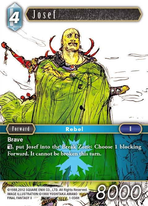 Josef (1) [OP1] - Final Fantasy TCG Single