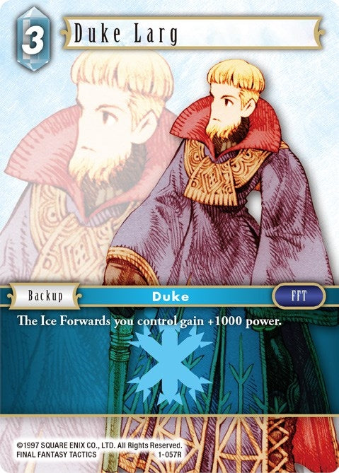 Duke Larg (1) [OP1] - Final Fantasy TCG Single