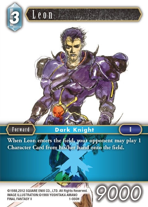 Leon (Dark Knight) (1) [OP1] - Final Fantasy TCG Single