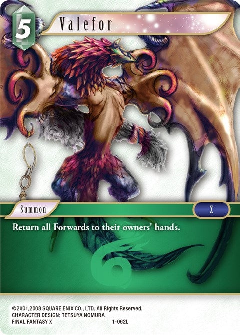 Valefor (1) [OP1] - Final Fantasy TCG Single