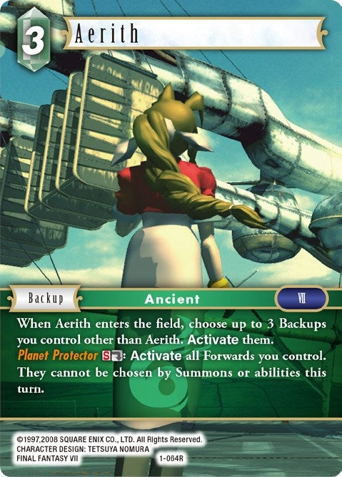 Aerith (Rare) (1) [OP1] - Final Fantasy TCG Single