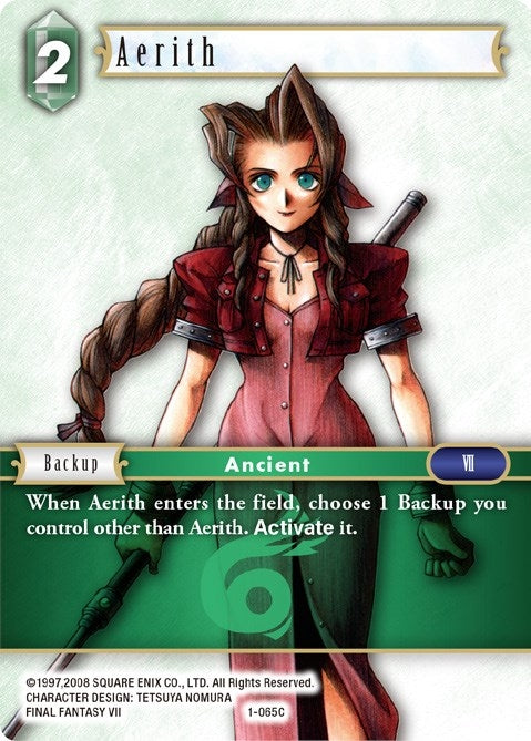 Aerith (Common) (1) [OP1] - Final Fantasy TCG Single
