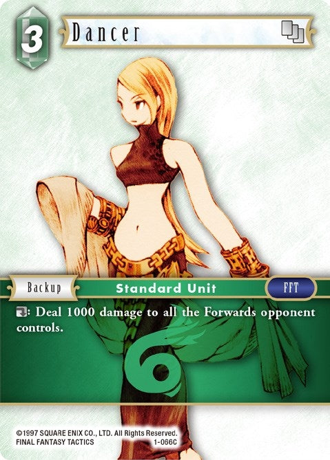 Dancer (Female Unit) (1) [OP1] - Final Fantasy TCG Single