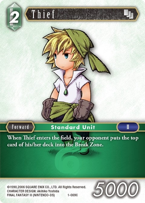 Thief (Ingus) (1) [OP1] - Final Fantasy TCG Single