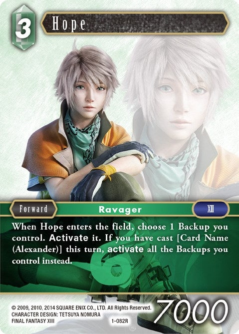 Hope (1) [OP1] - Final Fantasy TCG Single