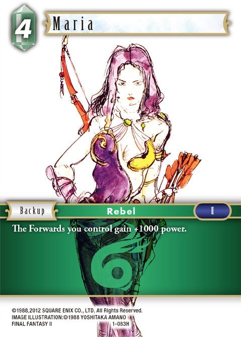 Maria (1) [OP1] - Final Fantasy TCG Single