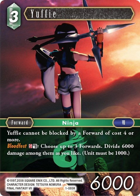 Yuffie (Rare) (1) [OP1] - Final Fantasy TCG Single