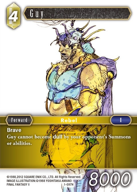 Guy (1) [OP1] - Final Fantasy TCG Single