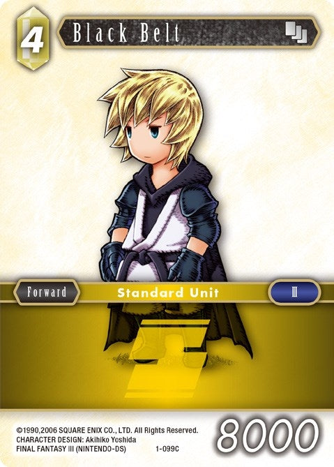 Black Belt (Ingus) - 1-099C (1) [OP1] - Final Fantasy TCG Single