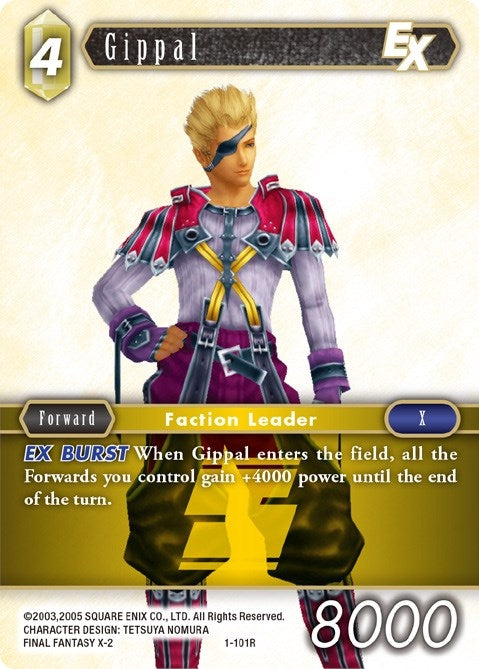 Gippal EX (1) [OP1] - Final Fantasy TCG Single