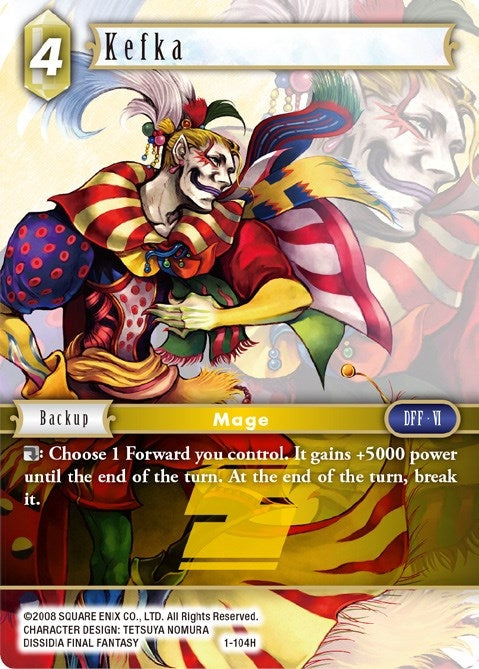Kefka (1) [OP1] - Final Fantasy TCG Single