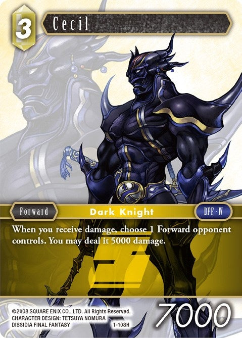 Cecil (Hero) (1) [OP1] - Final Fantasy TCG Single