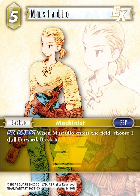Mustadio (1) [OP1] - Final Fantasy TCG Single