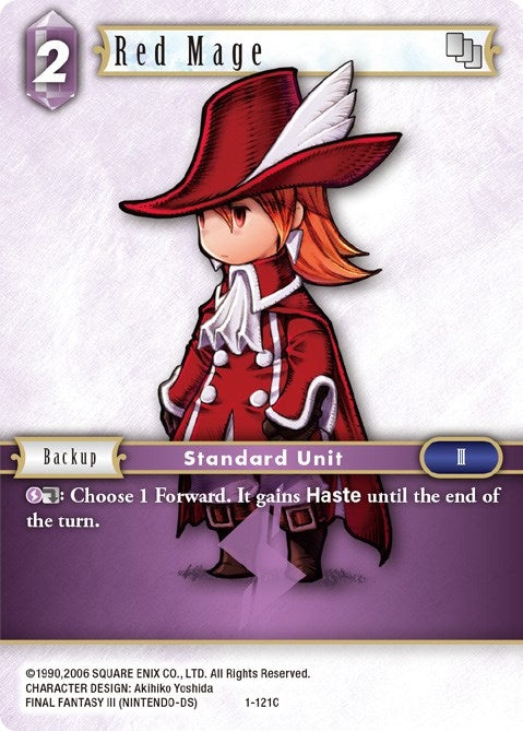 Red Mage (Refia) (1) [OP1] - Final Fantasy TCG Single