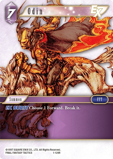 Odin EX (1) [OP1] - Final Fantasy TCG Single
