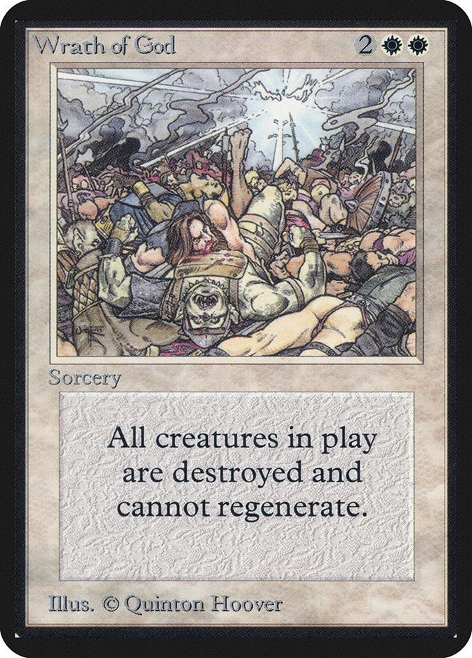Wrath of God [LEA] - MTG Single