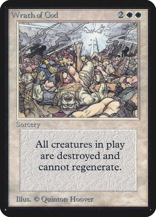Wrath of God [LEA] - MTG Single