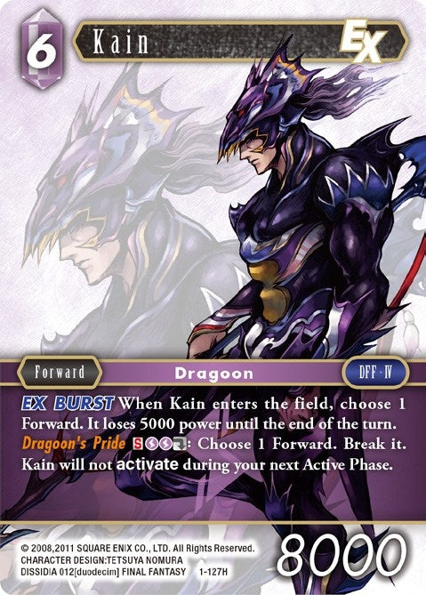 Kain EX (1) [OP1] - Final Fantasy TCG Single