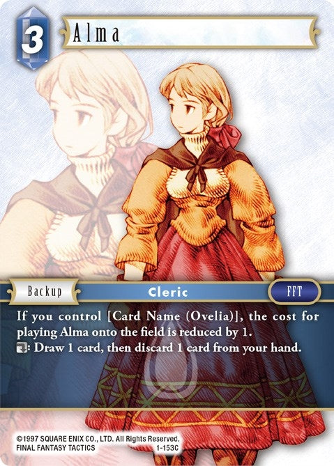 Alma (1) [OP1] - Final Fantasy TCG Single