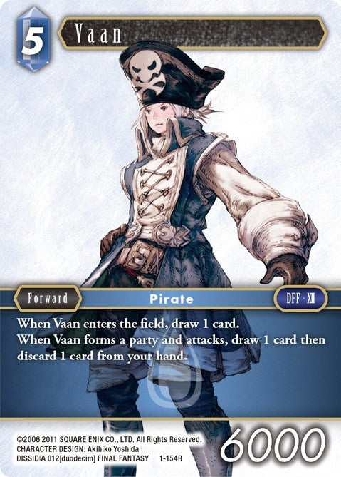 Vaan (Rare) (1) [OP1] - Final Fantasy TCG Single