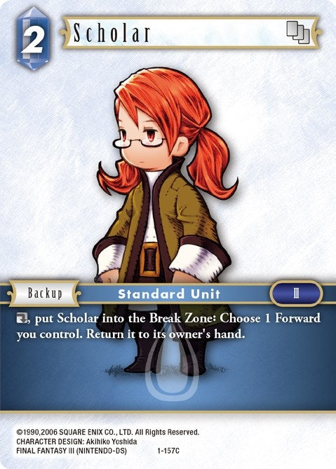 Scholar (Refia) (1) [OP1] - Final Fantasy TCG Single
